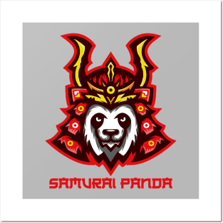 Samurai Panda Posters and Art